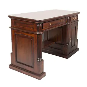 Письменный стол с деревянной столешницей 120 MSM.67 Brown2 15409 купить в интернет магазине Мебель из массива. Звоните +7 495 961-63-63 Мебель Индонезии