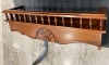 Полка настенная с бортиком  